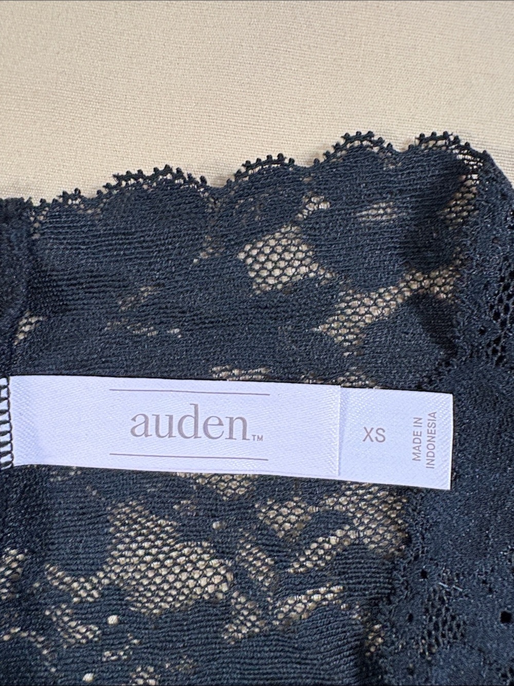 Auden Women’s Size XS Black Allover Lace Boyshort Underwear Set of 2 NWT - Picture 4 of 9